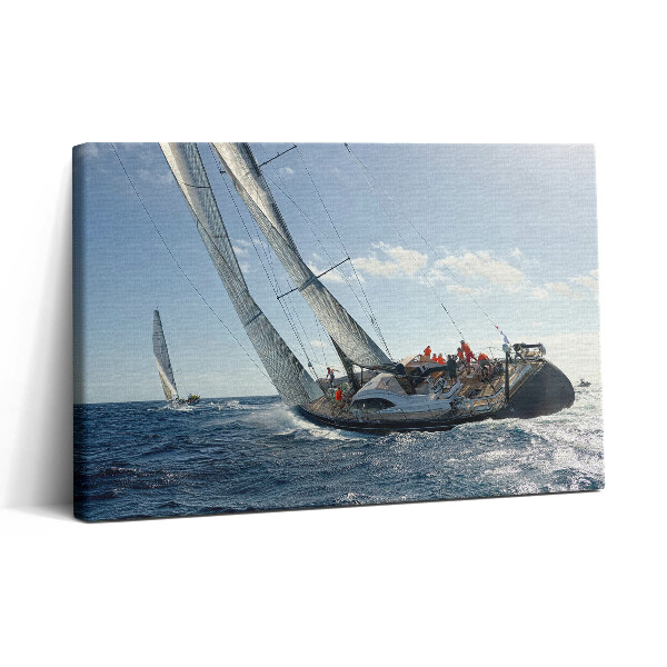Vászonkép nyomtatás 30x20 Vitorlás regatta
