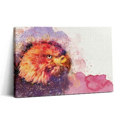 Vászonkép nyomtatás 30x20 Akvarell sas madár
