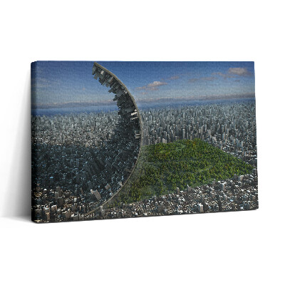 Vászonkép nyomtatás 30x20 Absztrakt a Central Parkban