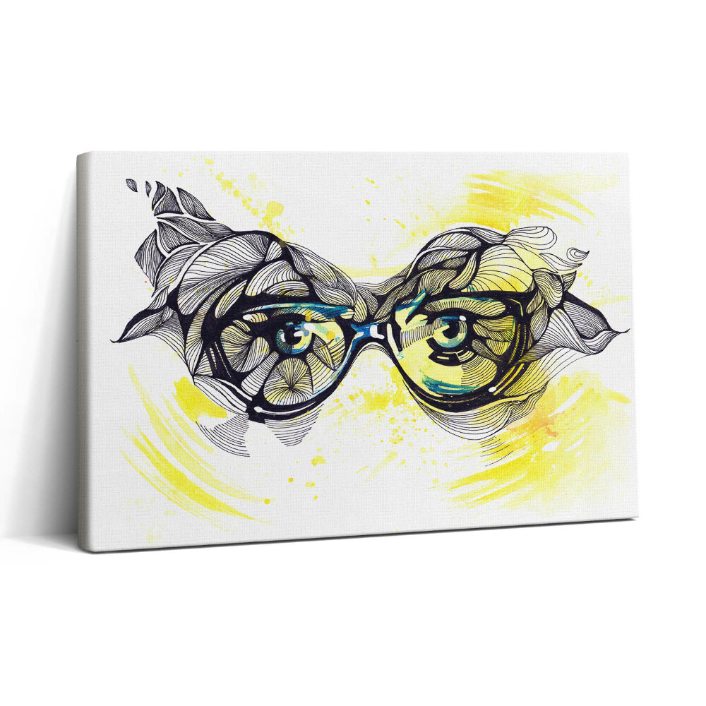 Vászonkép nyomtatás 30x20 Poharak