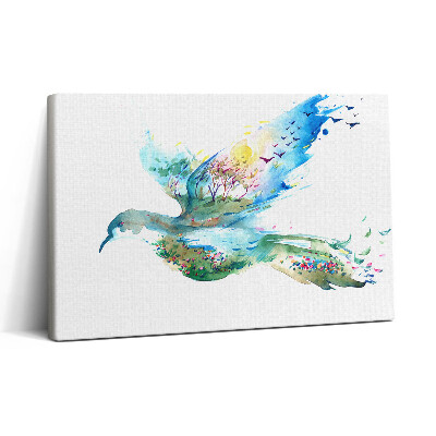 Vászonkép nyomtatás 30x20 Tavaszi absztrakció