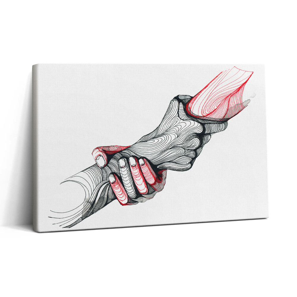 Vászonkép nyomtatás 30x20 Kézen fogva