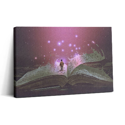 Vászonkép nyomtatás 30x20 Absztrakt könyv