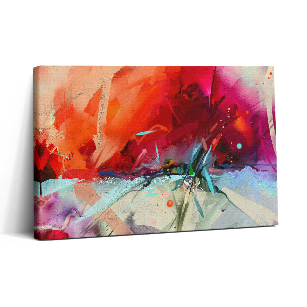 Vászonkép nyomtatás 30x20 Absztrakt színek