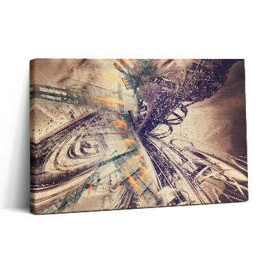 Vászonkép nyomtatás 30x20 Absztrakt mechanizmus