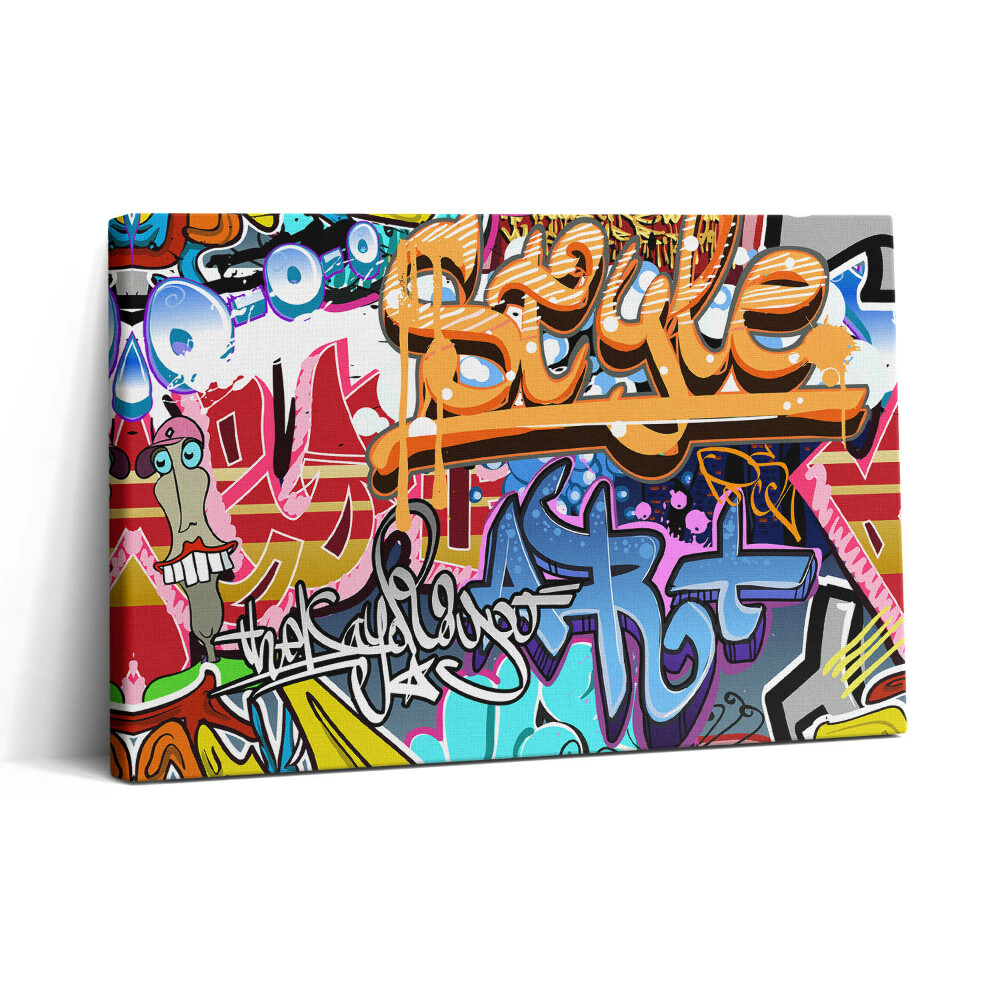 Vászonkép nyomtatás 30x20 Street art graffiti