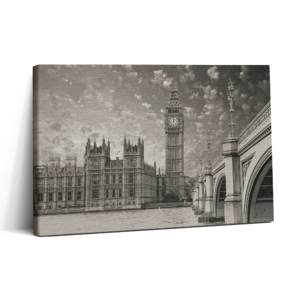 Vászonkép nyomtatás 30x20 London Anglia Big Ben