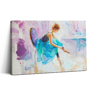 Vászonkép nyomtatás 30x20 Balett-táncosok edzése