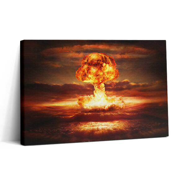 Vászonkép nyomtatás 30x20 Atombomba robbanás