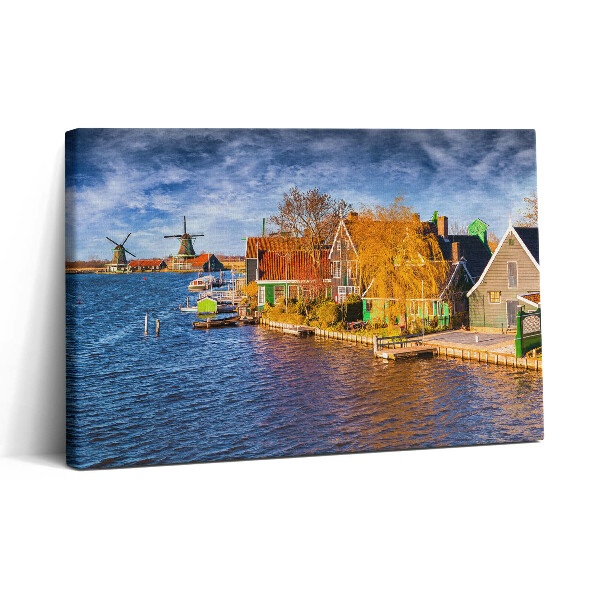 Vászonkép nyomtatás 30x20 Hollandia építészete
