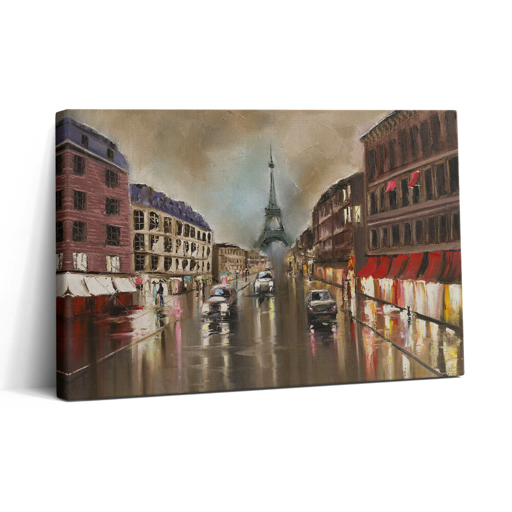 Vászonkép nyomtatás 30x20 A franciaországi Párizs