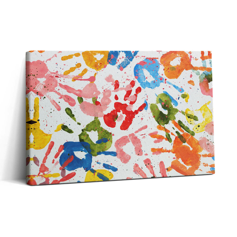 Vászonkép nyomtatás 30x20 Művészgyerekek