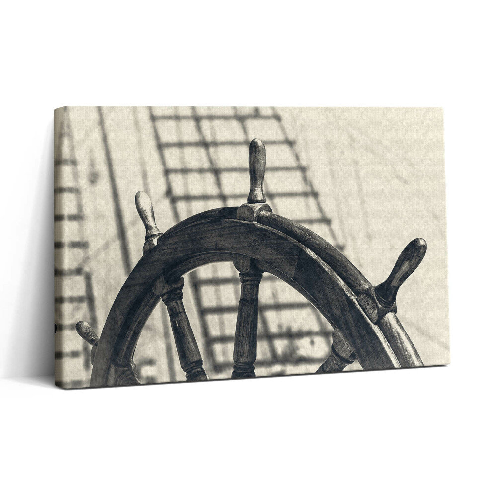 Vászonkép nyomtatás 30x20 Régi hajó retro stílusban