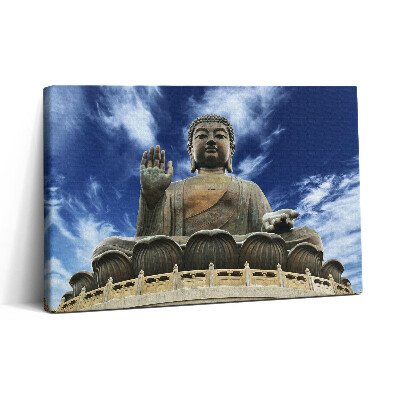 Vászonkép nyomtatás 30x20 Tian Tan Buddha Hongkongban