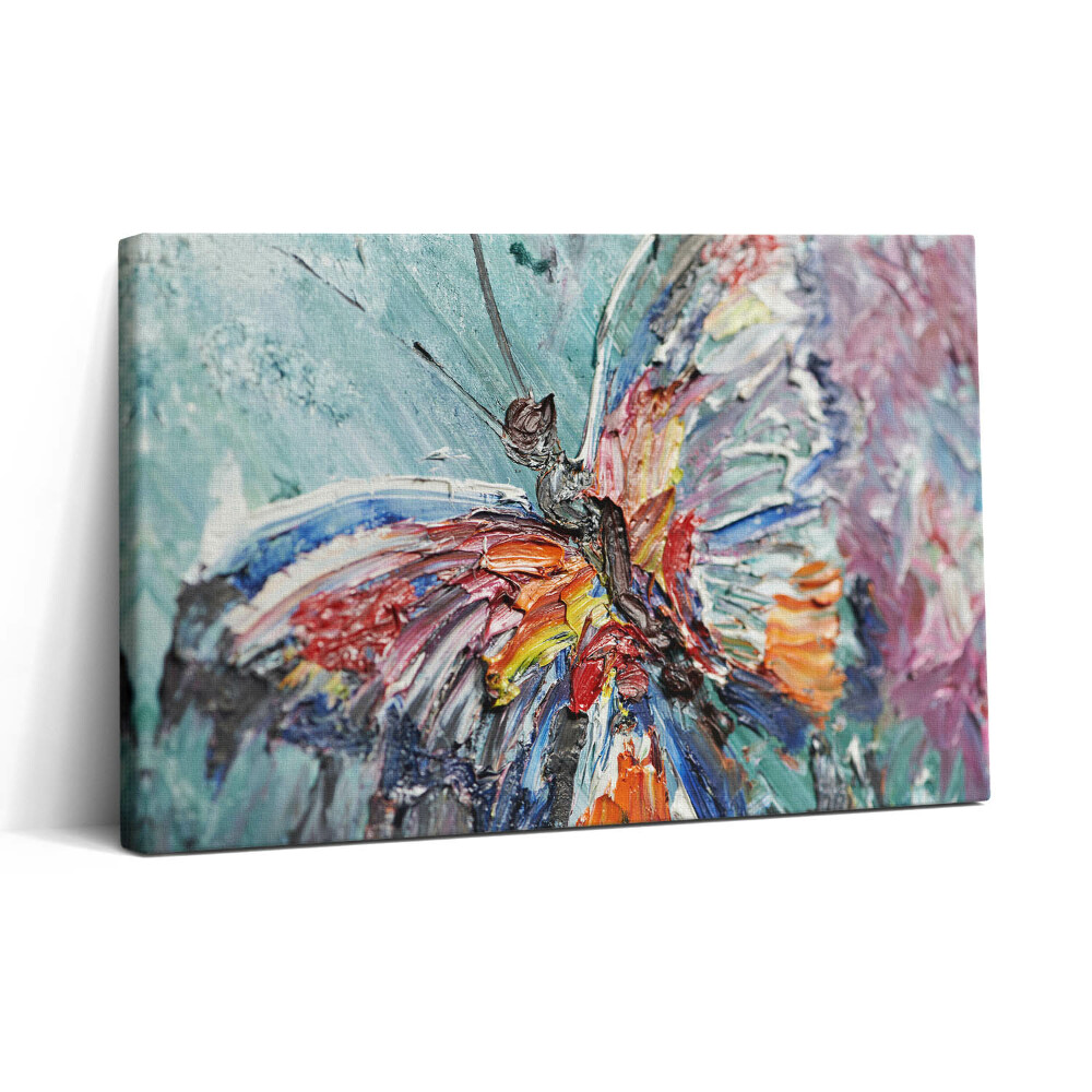 Vászonkép nyomtatás 30x20 Közelkép olajfestményről