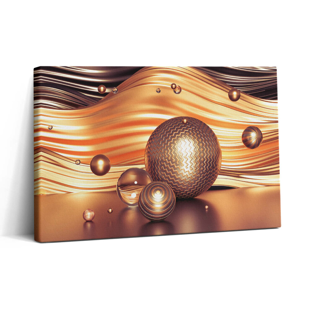 Vászonkép nyomtatás 30x20 Gyönyörű 3D absztrakt minimalizmus