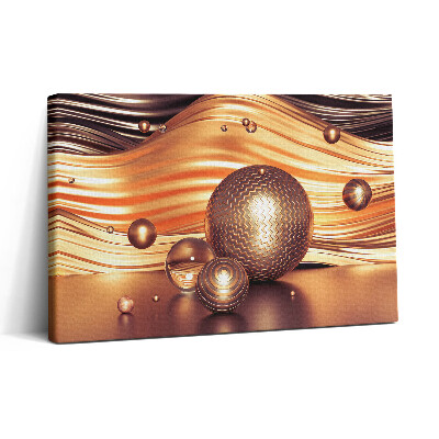 Vászonkép nyomtatás 30x20 Gyönyörű 3D absztrakt minimalizmus