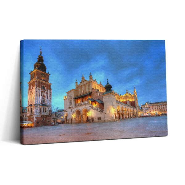 Vászonkép nyomtatás 30x20 Krakkó főtere