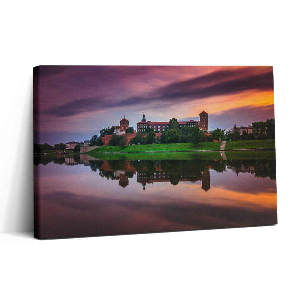 Vászonkép nyomtatás 30x20 Keleti Wawel királyi kastély