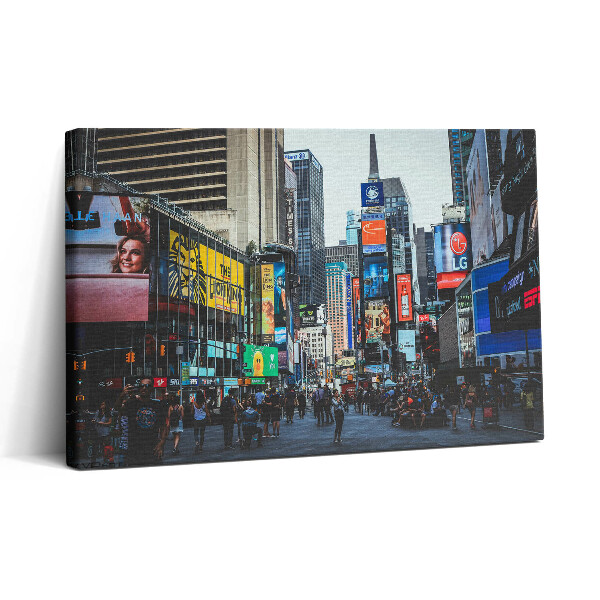 Vászonkép nyomtatás 30x20 Times Square New Yorkban