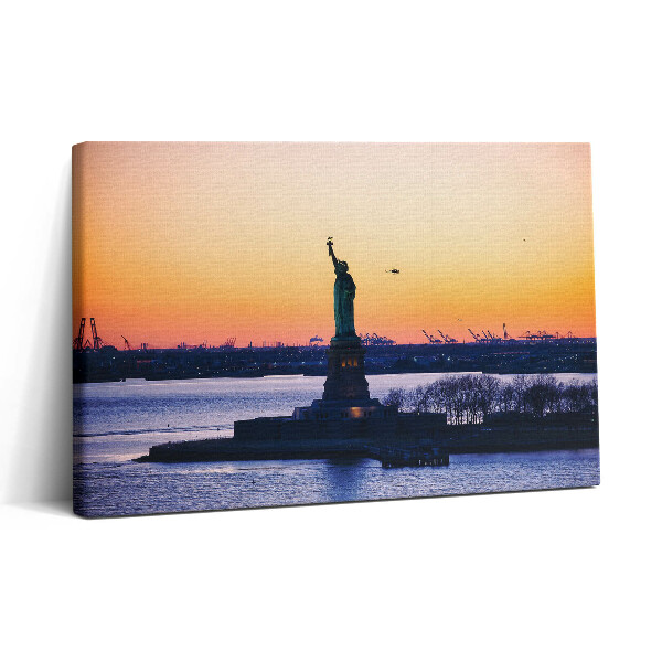 Vászonkép nyomtatás 30x20 Szabadságszobor New Yorkban