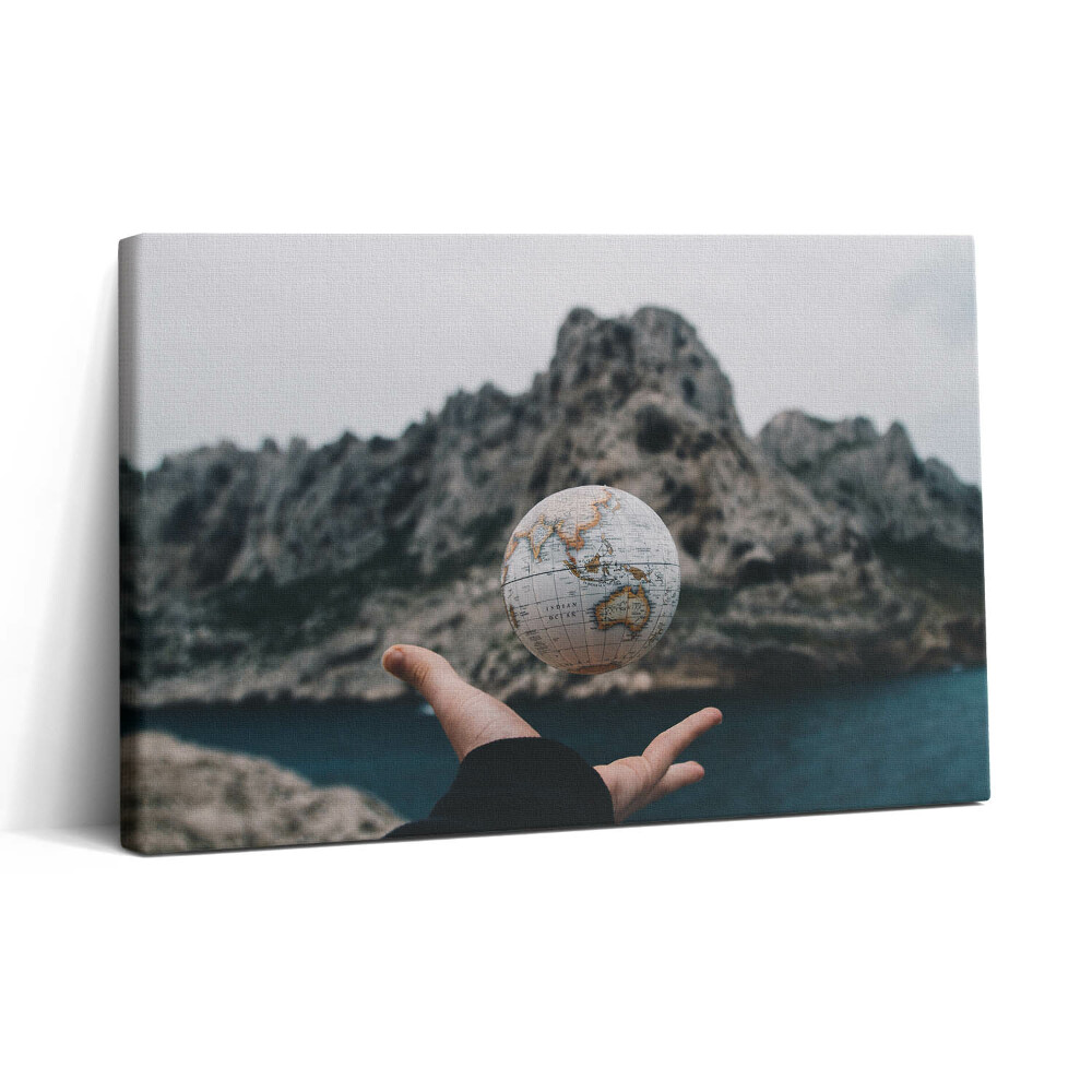 Vászonkép nyomtatás 30x20 Globe