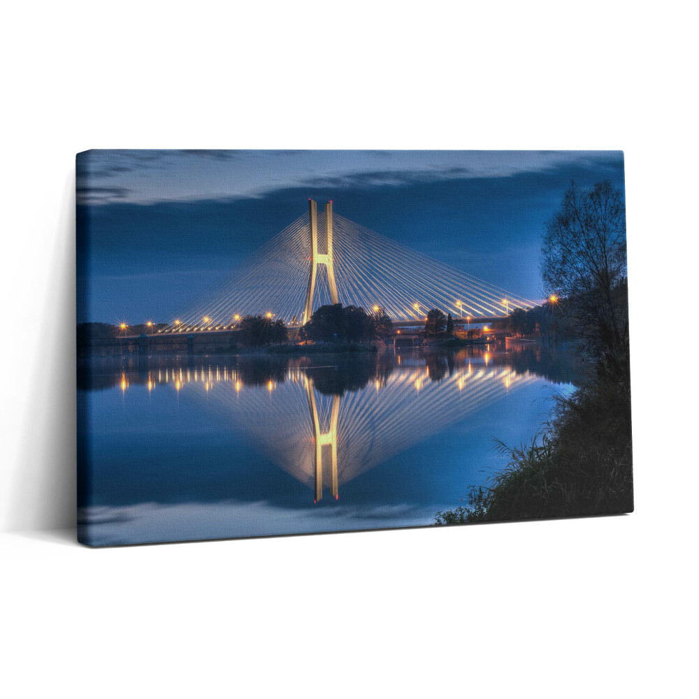 Vászonkép nyomtatás 30x20 Most Rędziński Wroclaw