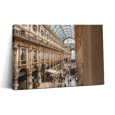 Vászonkép nyomtatás 30x20 Galleria Vittorio Emanuele II Olaszországban