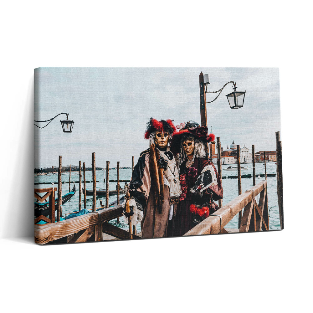 Vászonkép nyomtatás 30x20 Karnevál Velencében