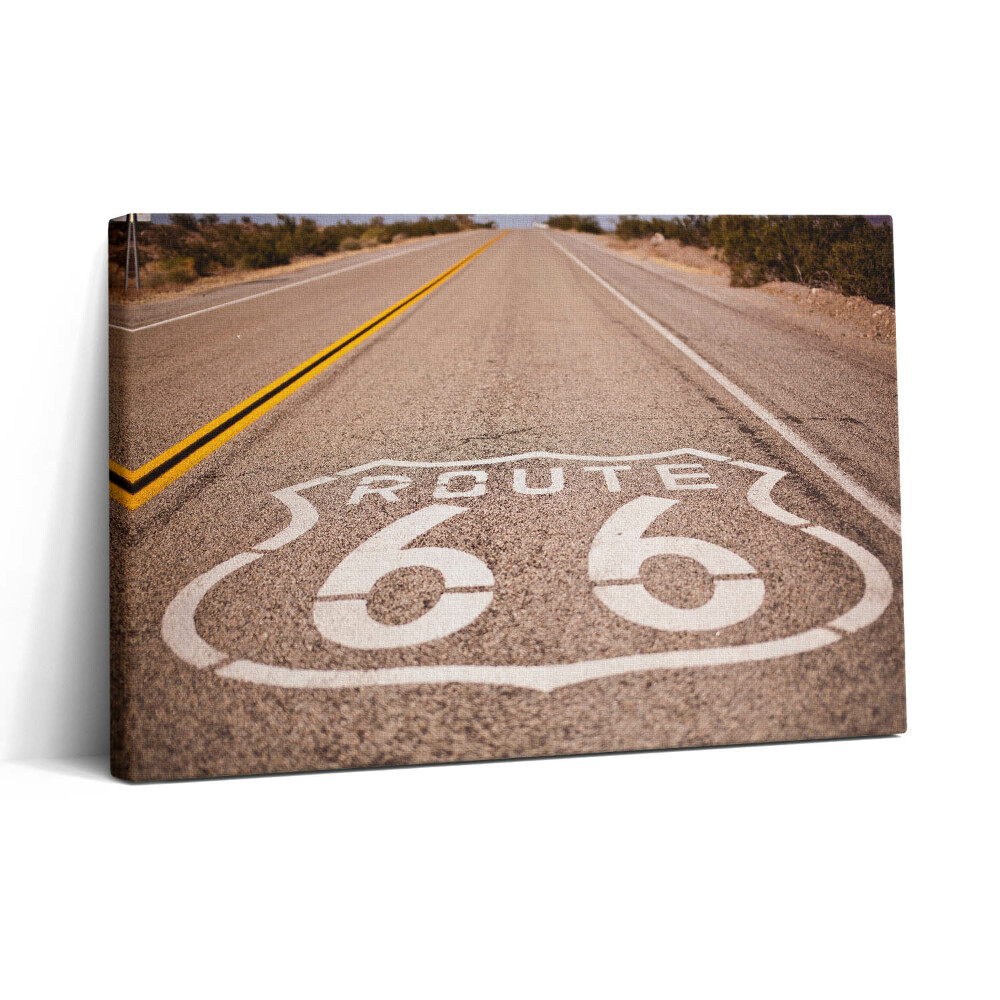 Vászonkép nyomtatás 30x20 Amerikai 66-os út