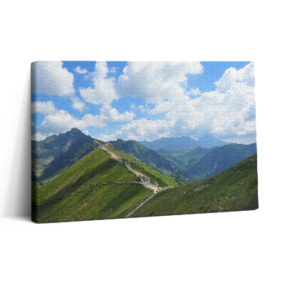 Vászonkép nyomtatás 30x20 Kasprowy Wierch Zakopanéban