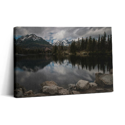 Vászonkép nyomtatás 30x20 Magas Tátra Szlovákiában