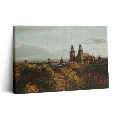 Vászonkép nyomtatás 30x20 Művészeti galéria Glasgow-ban