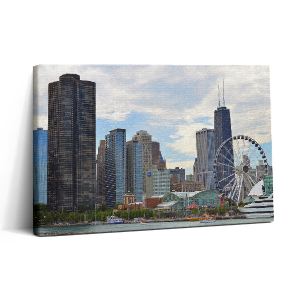 Vászonkép nyomtatás 30x20 Chicagói tájkép