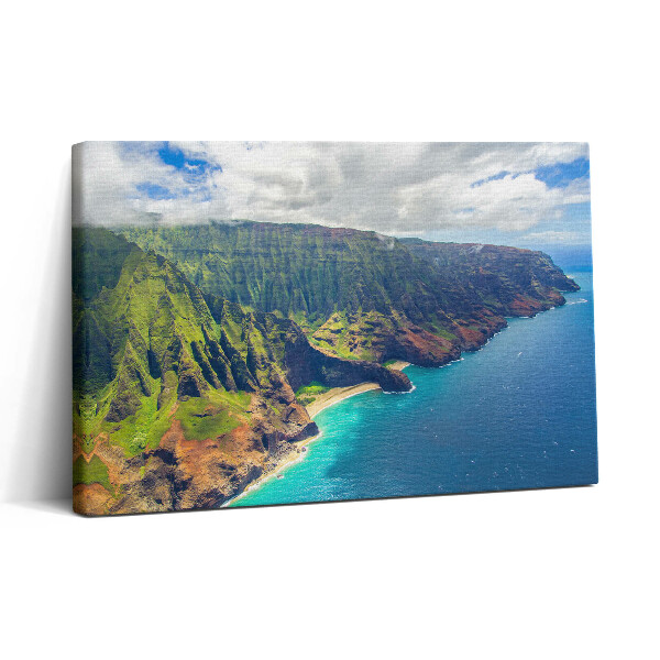 Vászonkép nyomtatás 30x20 A tenger Hawaiin