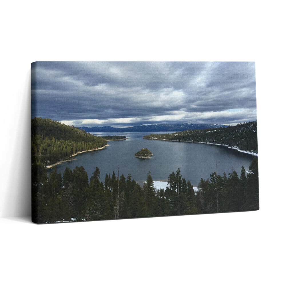 Vászonkép nyomtatás 30x20 Tavas táj