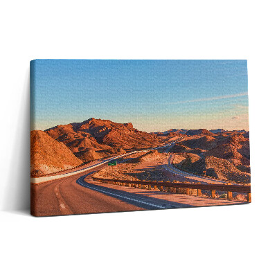 Vászonkép nyomtatás 30x20 Sziklák és kanyon