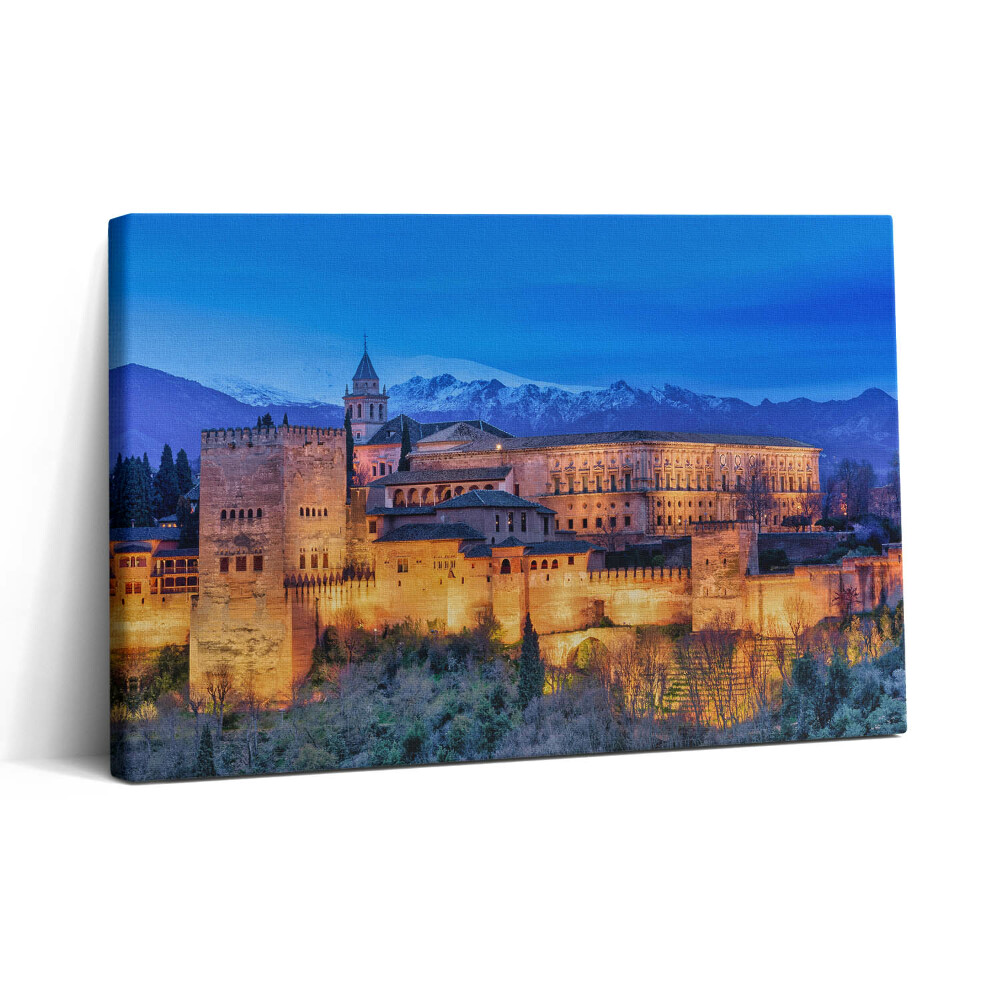 Vászonkép nyomtatás 30x20 Granada andalúziai falai