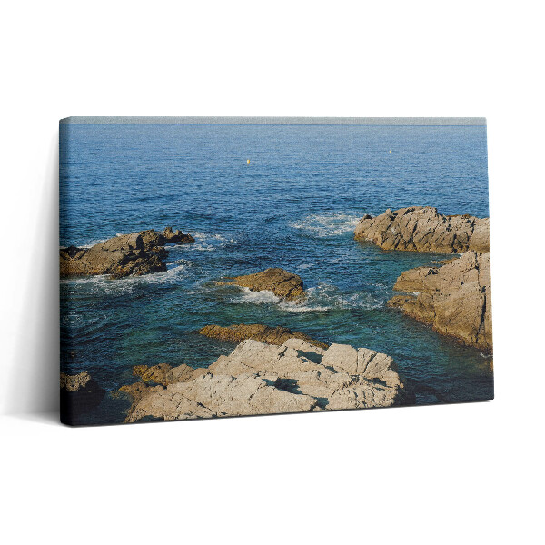 Vászonkép nyomtatás 30x20 Costa Brava partja