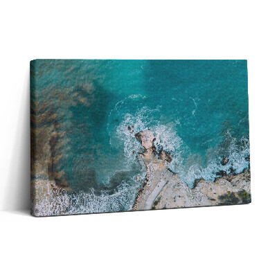 Vászonkép nyomtatás 30x20 Fjordok a Costa Blancán