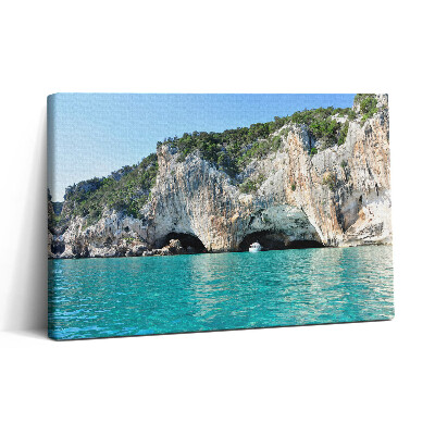 Vászonkép nyomtatás 30x20 Víz alatti barlang