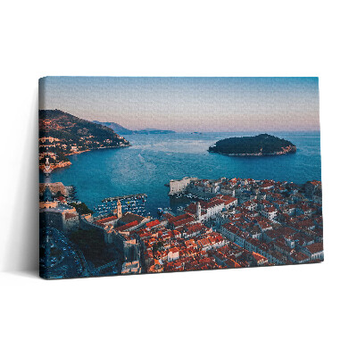 Vászonkép nyomtatás 30x20 Lásd Horvátország