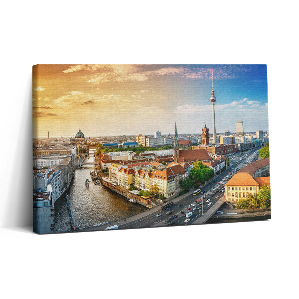 Vászonkép nyomtatás 30x20 Berlin látképe