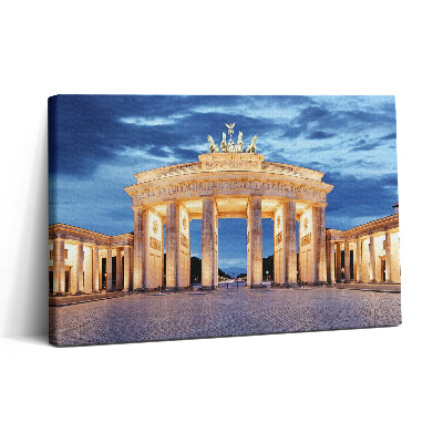 Vászonkép nyomtatás 30x20 Brandenburgi kapu Németország