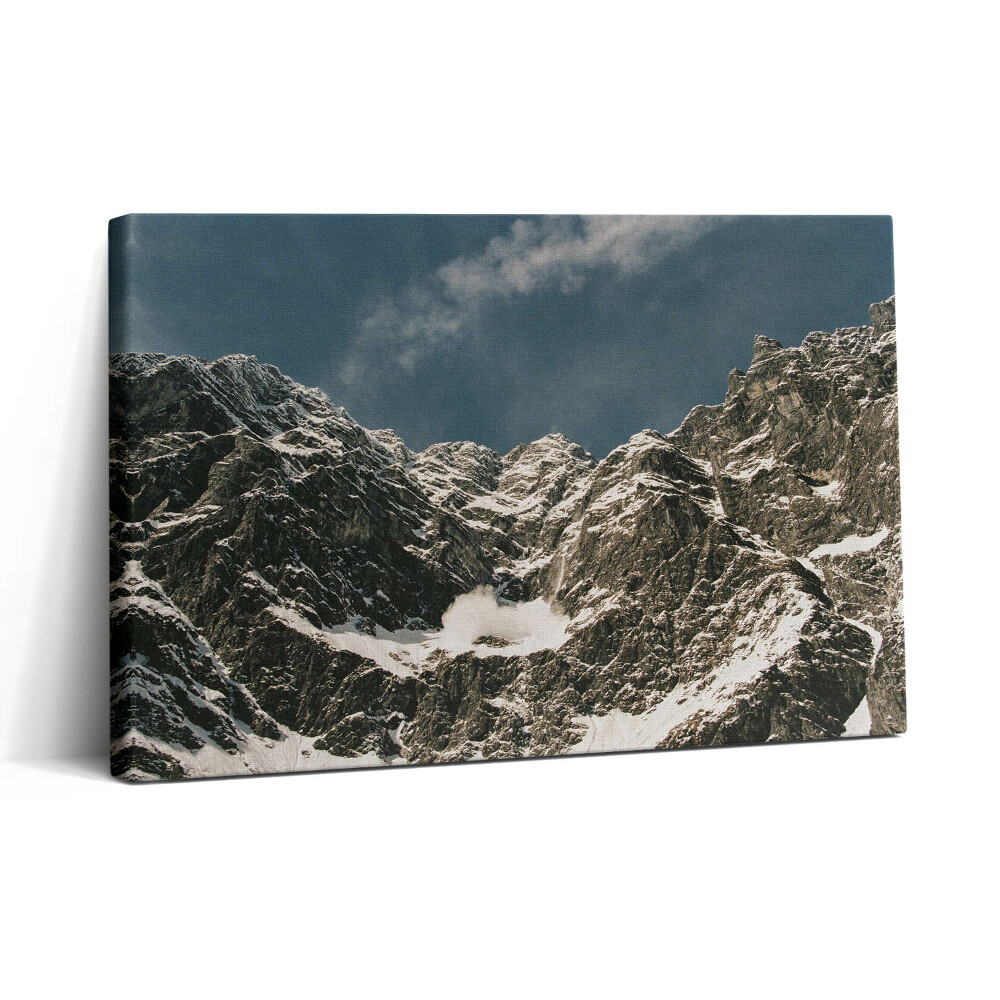 Vászonkép nyomtatás 30x20 Watzmann Berchtesgadener hegyek