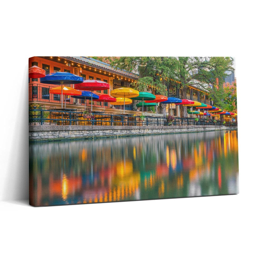 Vászonkép nyomtatás 30x20 Folyó San Antonióban