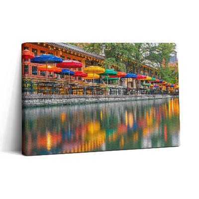 Vászonkép nyomtatás 30x20 Folyó San Antonióban