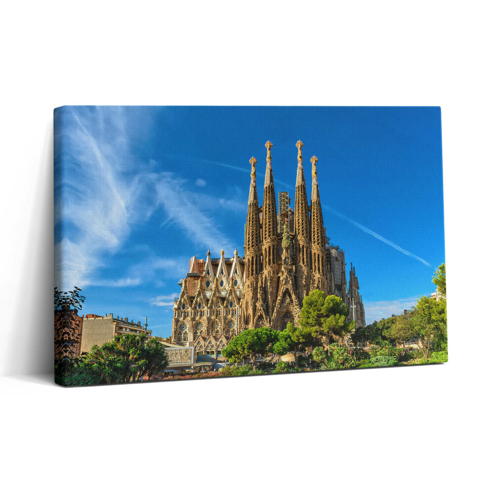 Vászonkép nyomtatás 30x20 Sagrada Familia katedrális