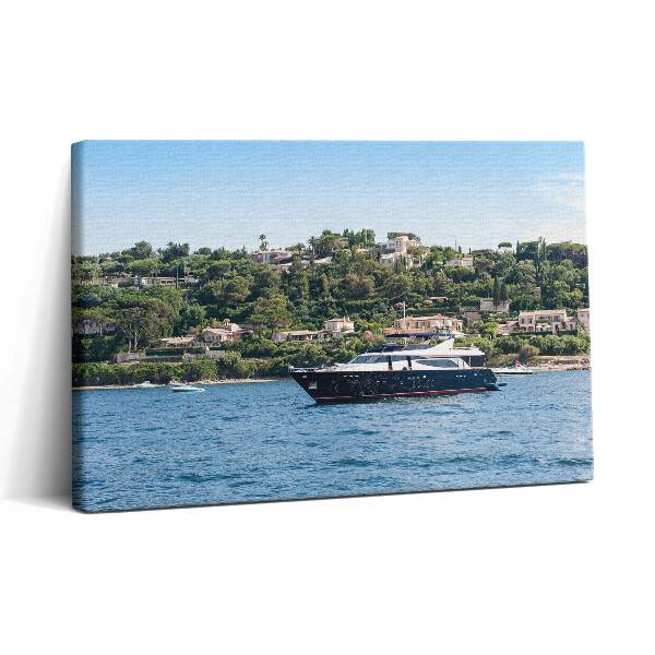 Vászonkép nyomtatás 30x20 Saint Tropez Provence-ban, Franciaországban