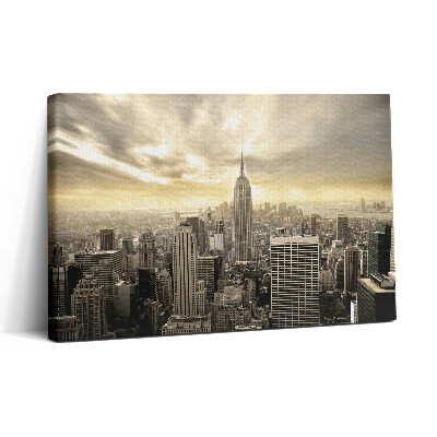Vászonkép nyomtatás 30x20 Az Empire State Building panorámája